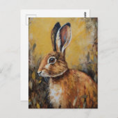 A Beautiful Brown Rabbit Briefkaart (Voorkant / Achterkant)