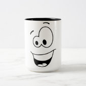 A beautiful cup for drinking kluis tweekleurige koffiemok (Center)