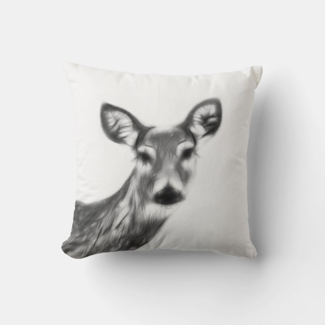 A Beautiful Deer Kussen (Voorkant)