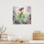 A Beautiful Spring Fairy Poster (Keuken)