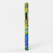 A Bee & Forget-me-not Flowers & Name Case-Mate iPhone Case (Achterkant/rechts)