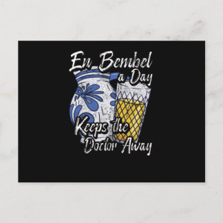 A Bembel A Day Keepe The Doctor Away Briefkaart