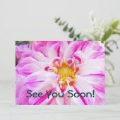 À Bientôt ! Invitations Événements Dahlias personn (Debout devant)