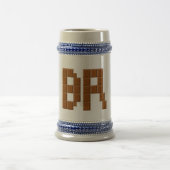 À Bière CHOPE  gris/bleu  BRÉSIL  CHOCOLAT (Centre)