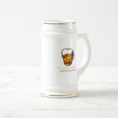 À Bière Logo de chope Brasserie Bar Entreprise Stein (Devant droit)
