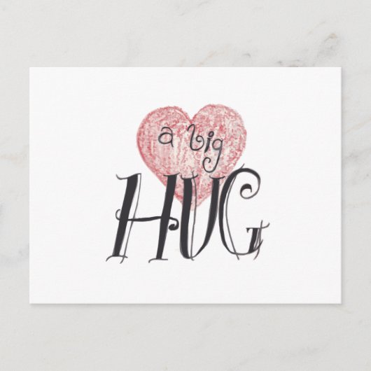 A Big Hug Briefkaart (Voorkant)