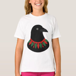 A black crow t-shirt