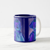 "A. Boleyn Blue I" Mug - Personnalisable (Devant droit)