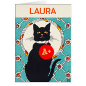 A+ Bonne Fête des mères aux Mondes Meilleure carte (Devant)