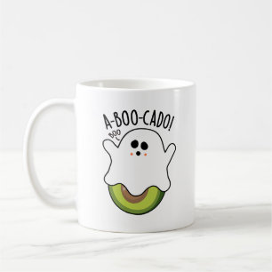A-boo-cado Funny Avocado Pun Koffiemok