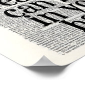 a book is a dream you hold in your hands poster (Hoek)