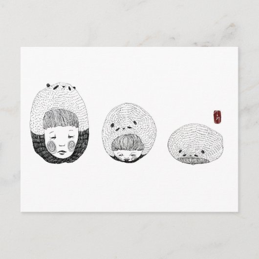 A Bored Panda Briefkaart (Voorkant)