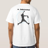 A. BROOKS SOFTBALL T SHIRT (Achterkant)