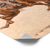 A Buck Jumper 1893 - Frederic Remington Poster (Hoek)