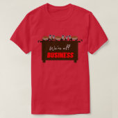 A Business of Ferrets T-shirt (Design voorkant)