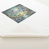 A Butterfly Dreamscape Sherpa Deken (3/4)
