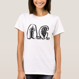 A.C. - T-shirt de filles de logo