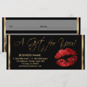 *A Cadeaubon Red Lipstick Business 2 (Voorkant / Achterkant)