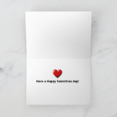 A Caique Valentijn Feestdagen Kaart (Binnen)