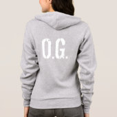 À Capuche O.G. Veste originale de pantalon pour femmes (Dos)