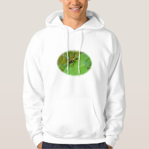 À Capuche Sweatshirt de veste jaune