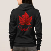 À Capuche Veste Canada Veste de souvenirs Canada pour femmes (Dos)