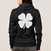 À Capuche Veste de la Saint Patrick pour femmes et filles ir (Dos)