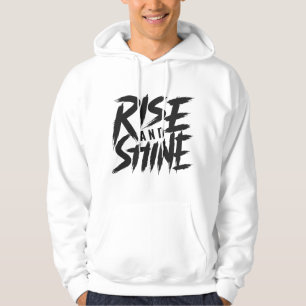 À Capuche Veste de motivation pour la gym "Lever et briller"