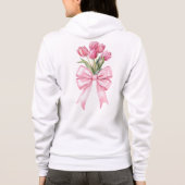 À Capuche veste fleurie (Dos)