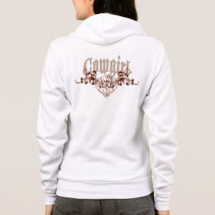 À Capuche Veste (foncée) de cow-girl