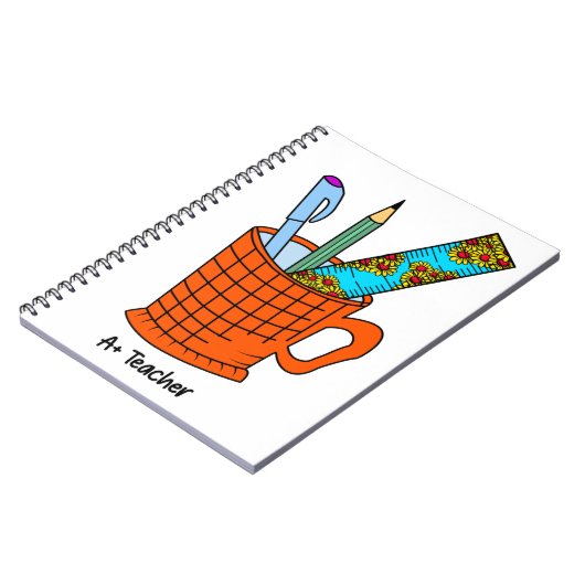 A+ Carnet d'appréciation de l'enseignant | Cadeau  (Côté gauche)