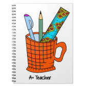 A+ Carnet d'appréciation de l'enseignant | Cadeau  (Devant)