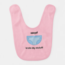 A cassé mon bavoir de wudu pour des filles