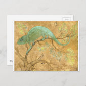 A Chameleon door Ustad Mansur Briefkaart (Voorkant / Achterkant)