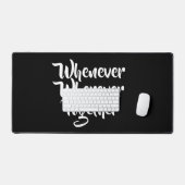 À chaque fois, partout, ensemble Mat de bureau (Clavier et souris)