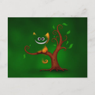 A Cheshire Kitten (Disappearing) Briefkaart