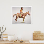 A Cheyenne Brave, 1901 (kleurenlitho) Poster (Keuken)