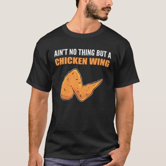 A Chicken Wing Mukbang Vlogger T-shirt (Voorkant)
