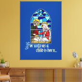 A Child is born Canvas Afdruk (Insitu (Woonkamer))