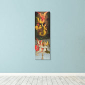 A Choir of Angels, 1459 Canvas Afdruk (Insitu (Houten vloer))