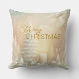 A Christmas Angel Fantasy Snowy Landscape Kussen