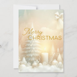 A Christmas Angel Fantasy Snowy Landscape Magnetische Uitnodiging