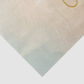 A Christmas Angel Fantasy Snowy Landscape Tissuepapier (Detail)