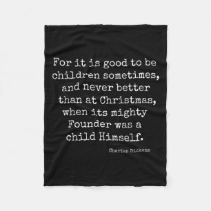 A Christmas Carol Charles Ens Boeklezer Quote Gi Fleece Deken