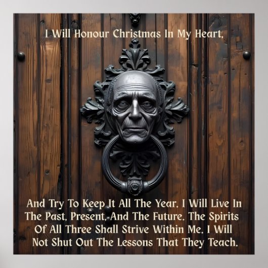 A Christmas Carol Poster (Devant)