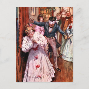 A Christmas Carol: Verbergen & zoeken Briefkaart