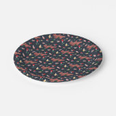 A Christmas Story Christmas Lights Pattern Papieren Bordje (Gekanteld)