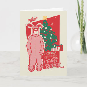 A Christmas Story Gestoorde Paashaas Kaart