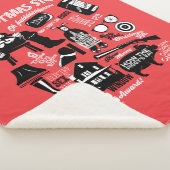 A Christmas Story Icons Graphic Sherpa Deken (3/4)