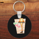 A Christmas Story Lamp Get A Leg Up Sleutelhanger (Voorkant)